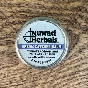 Nuwati Herbals Dream Catcher Balm Sold at Serenity Salt Cave and Spa Pagosa Springs CO